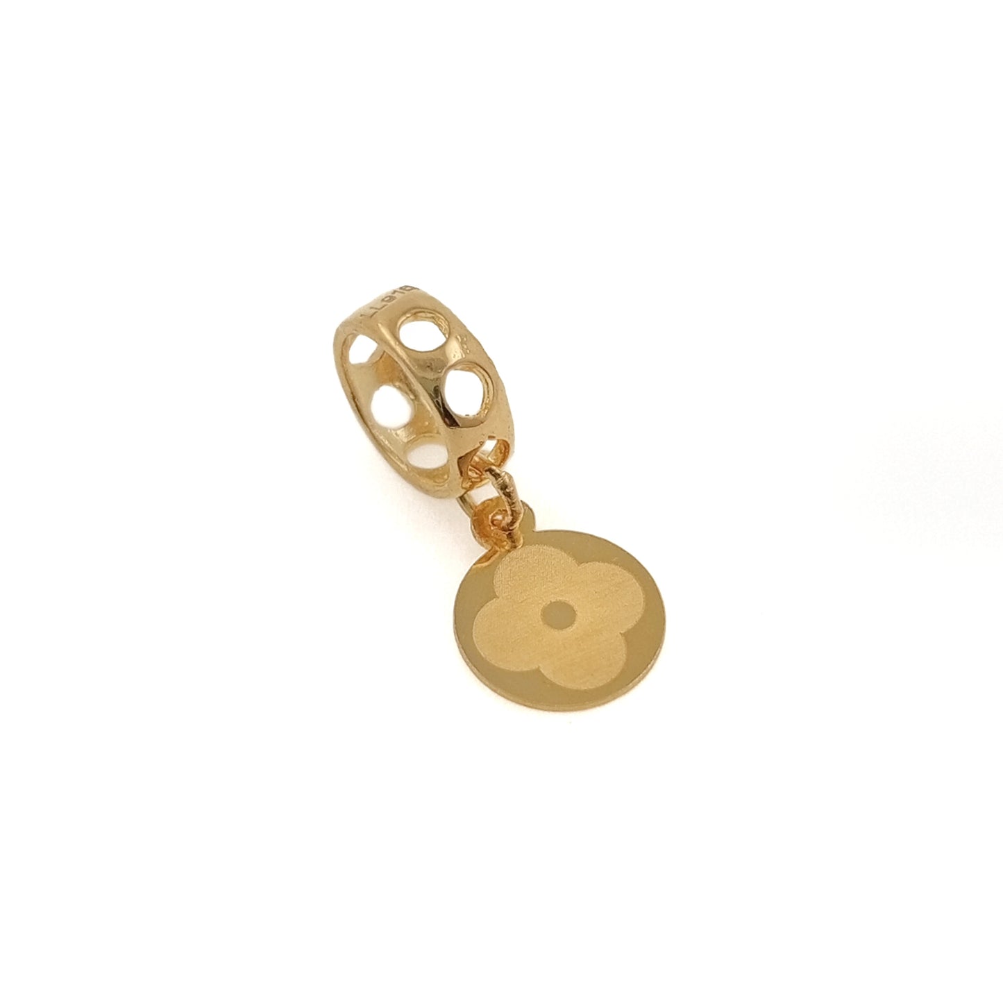 Alhambra Four Leaf Clover VCleef Motif Print Charm