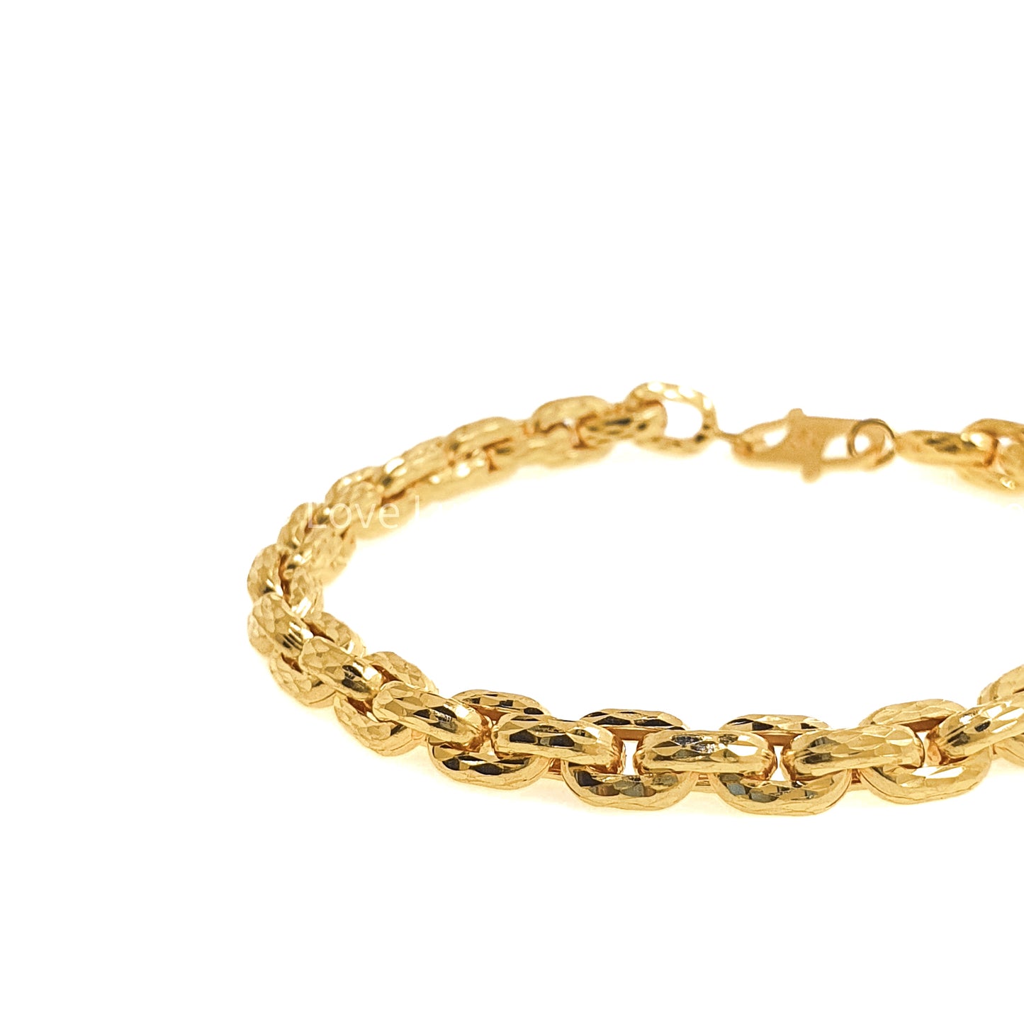Paperclip Mini Chunky Chain Bracelet