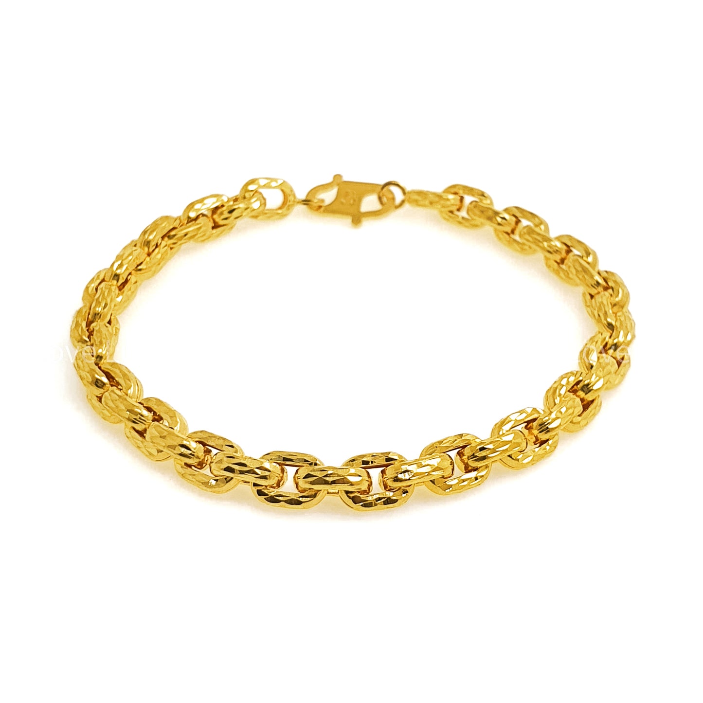 Paperclip Mini Chunky Chain Bracelet