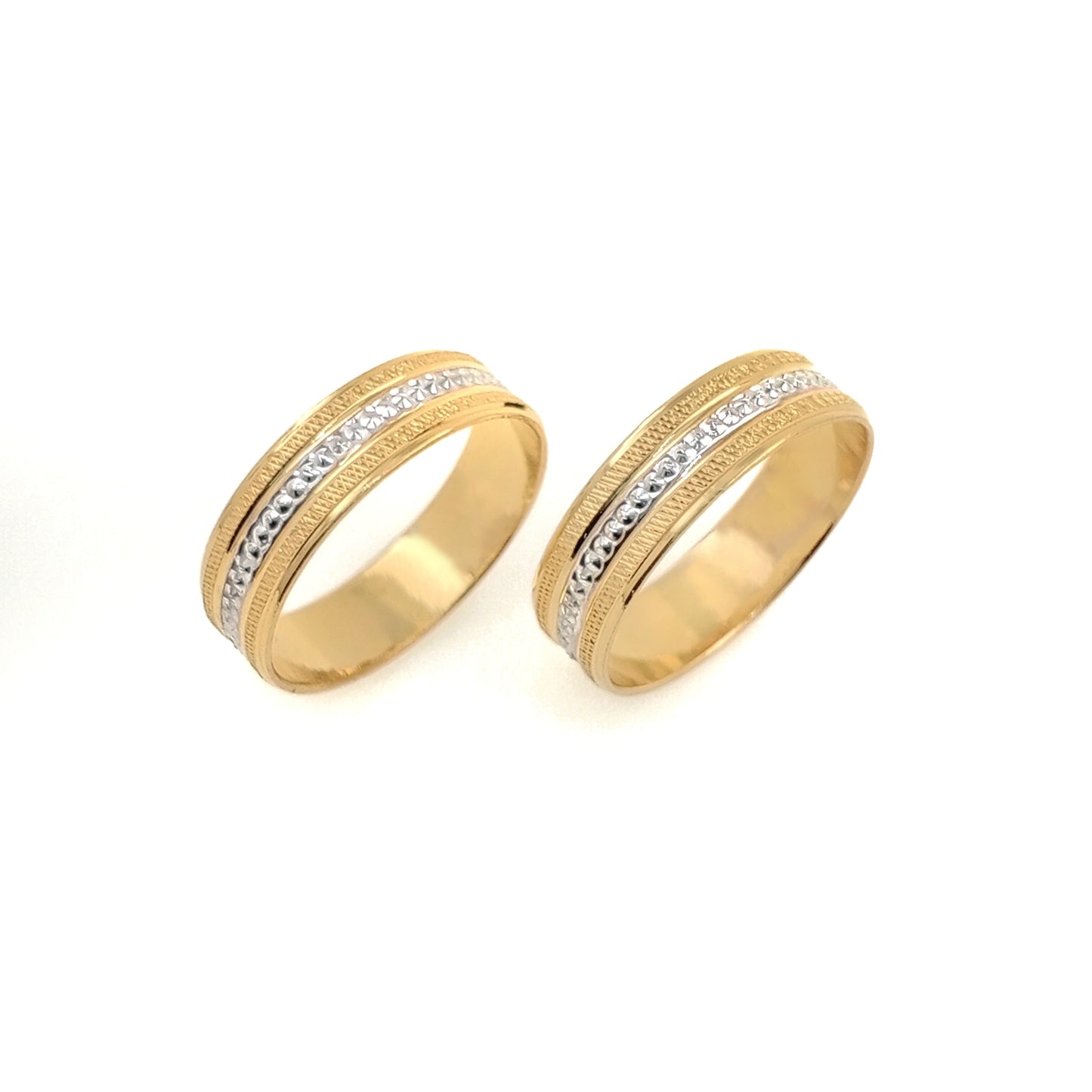 Radiant Dual Accent Band Ring