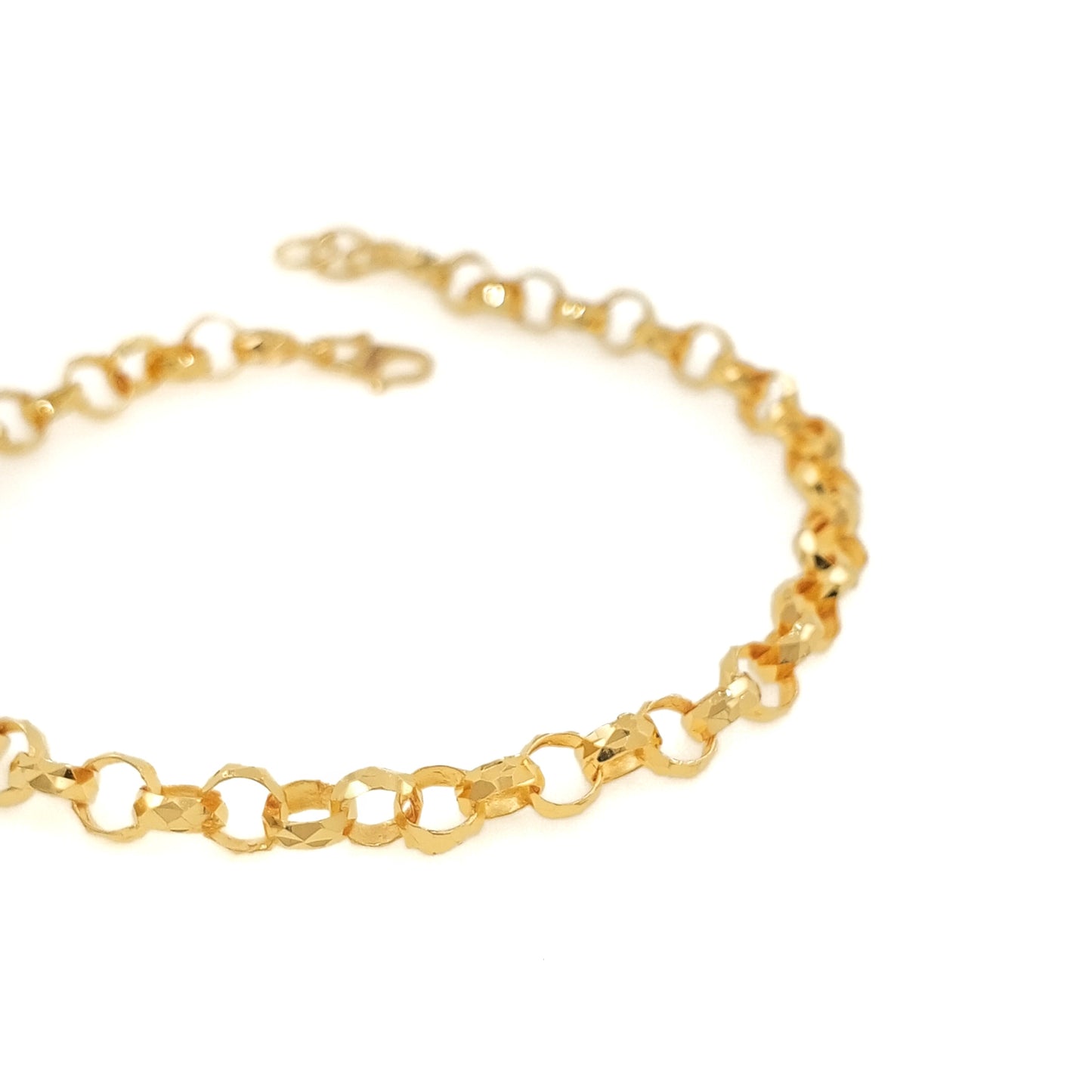 Rolo Link Paperclip Bracelet