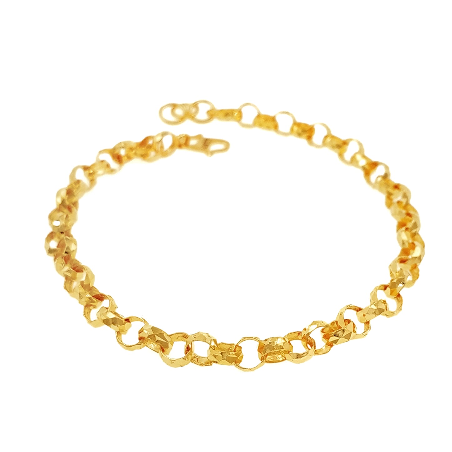 Rolo Link Paperclip Bracelet