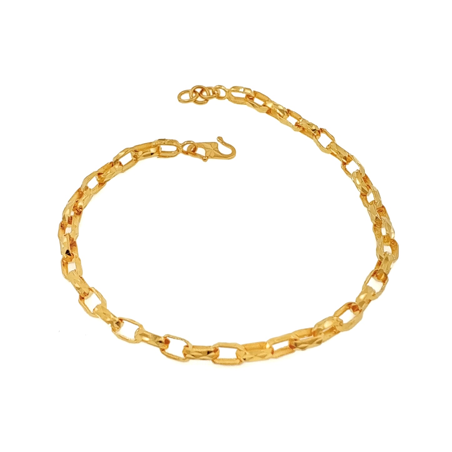 Cuban Link Paperclip Bracelet