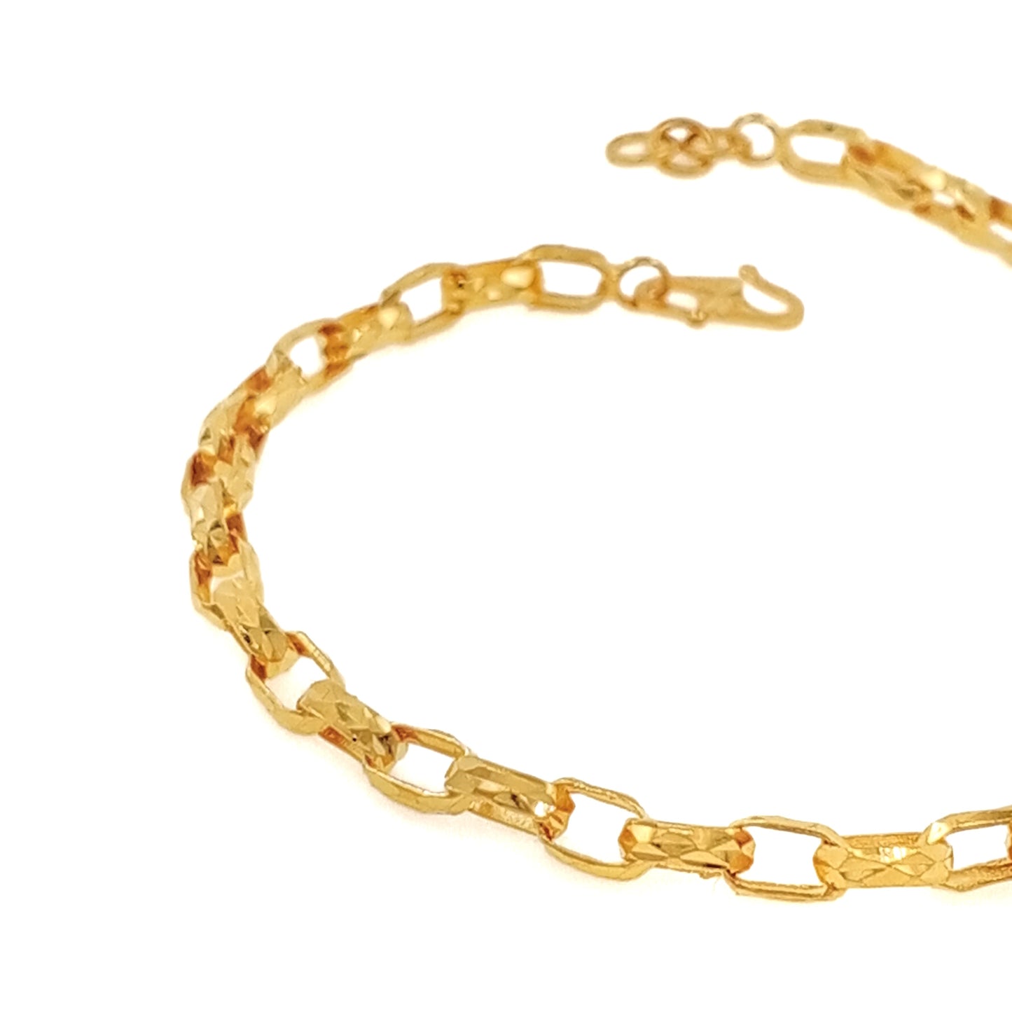 Cuban Link Paperclip Bracelet