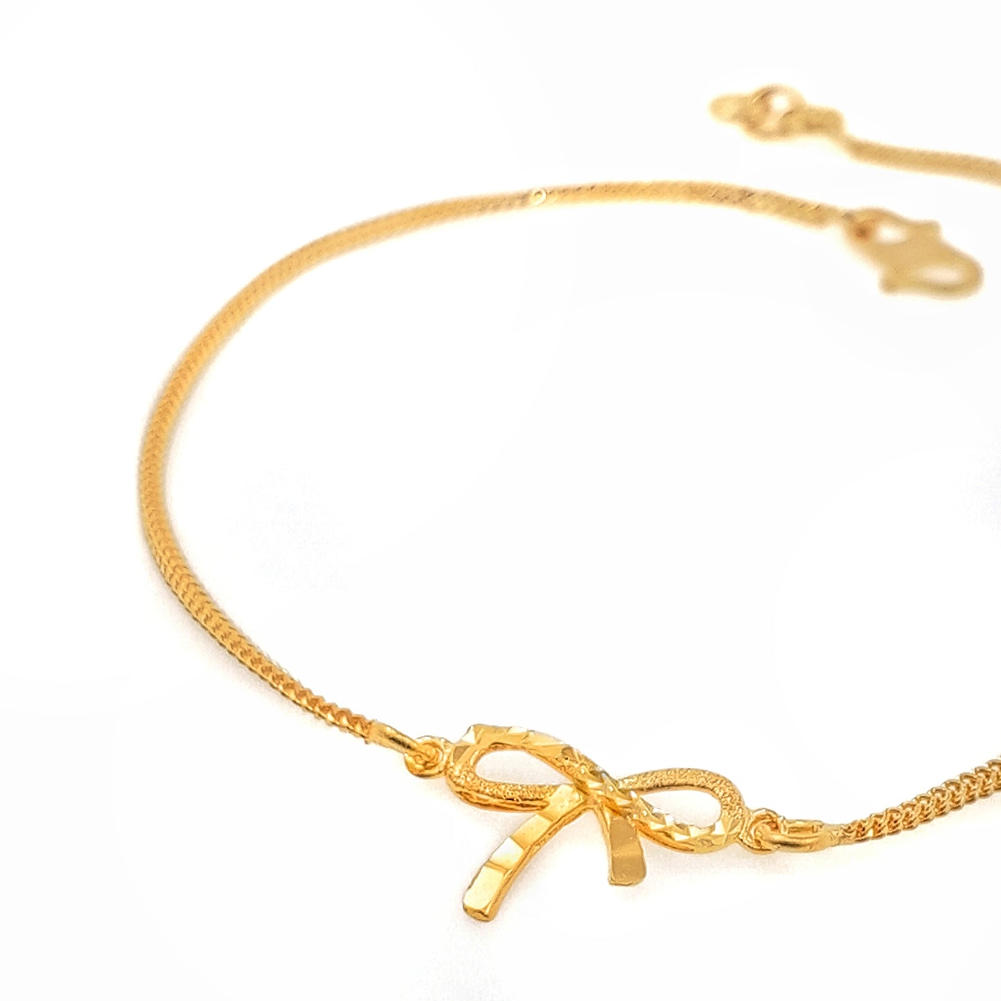 Kate Bow Ribbon Gift of Love Dainty Bracelet