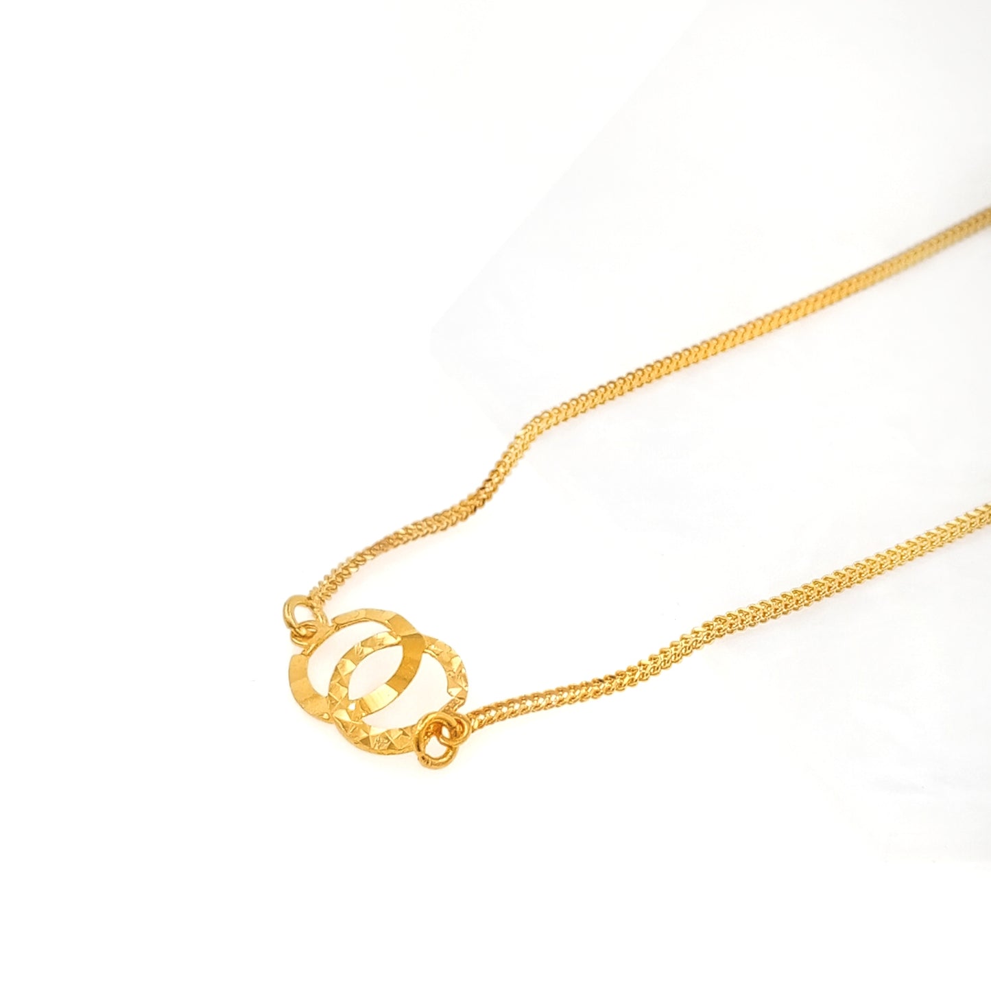 Signature Infinity Love Interlocking Dainty Bracelet