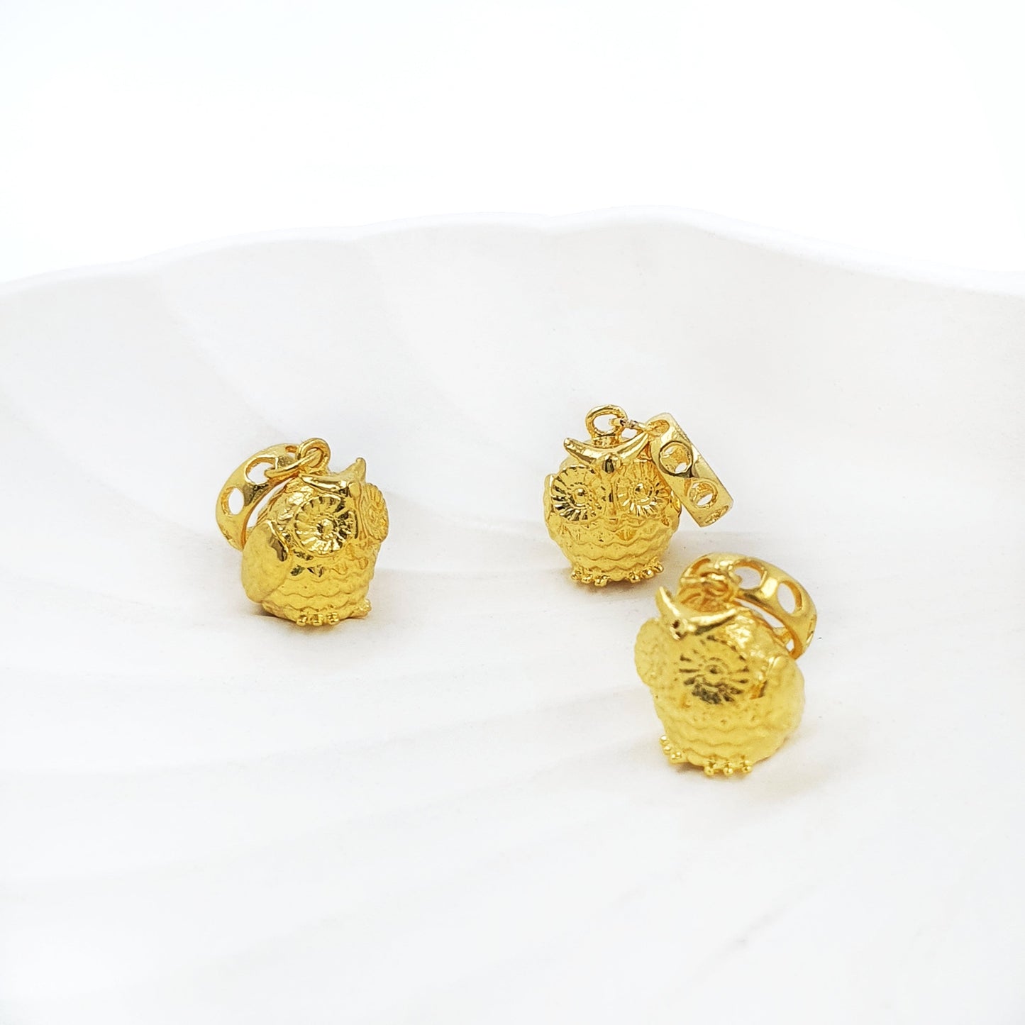 Wise Night Owl Charm