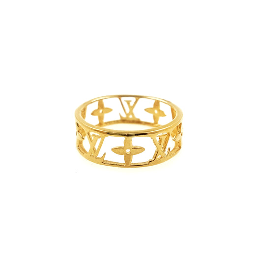 Classy Ethereal Holo Motif Ring