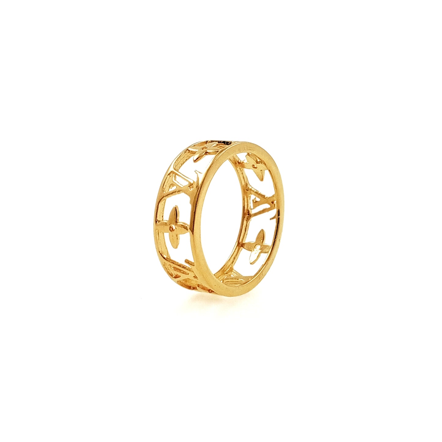 Classy Ethereal Holo Motif Ring