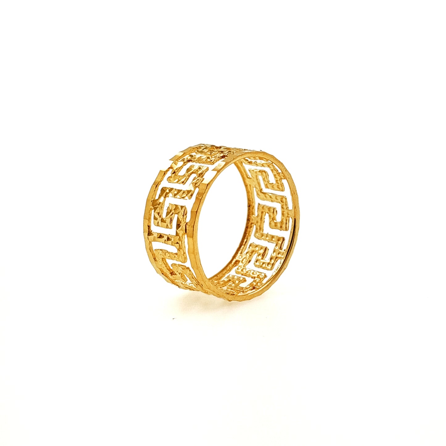 Jubilee Wide, 10mm with Diamond Cut Ring