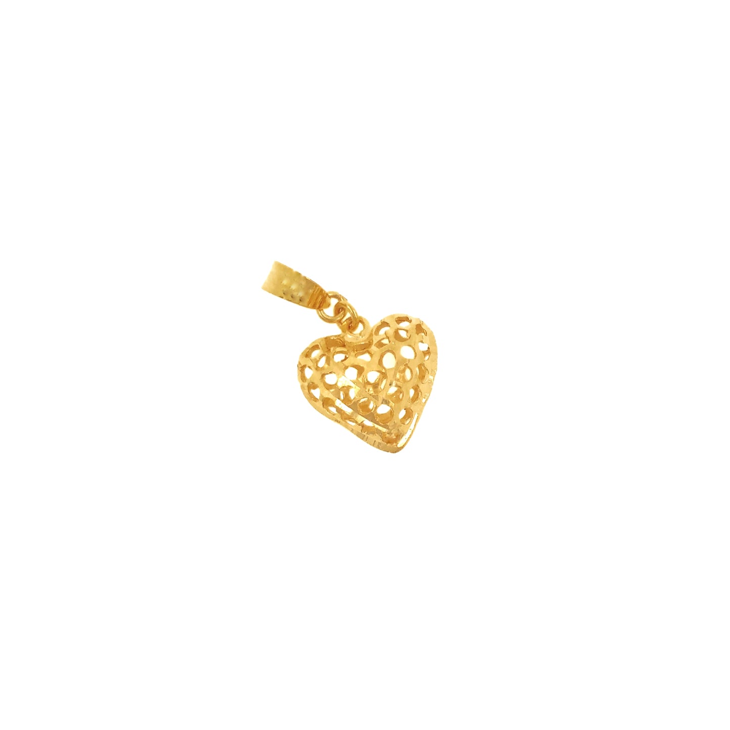 Sweet Heart Openwork Pendant