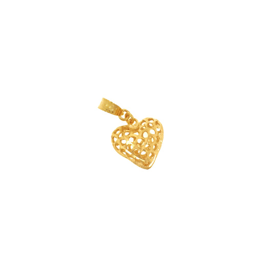 Sweet Heart Openwork Pendant