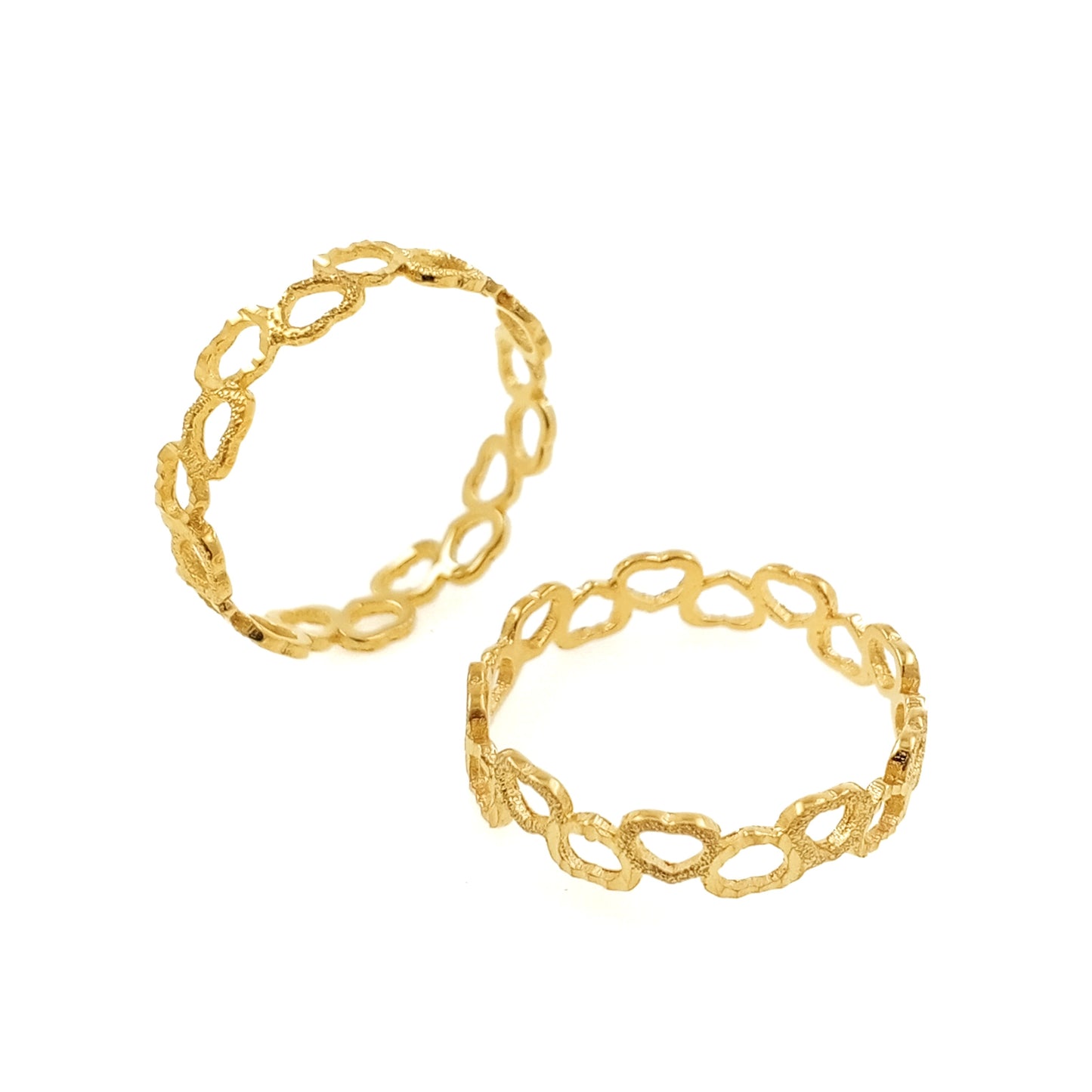Eternal Heart Petite Dainty Ring