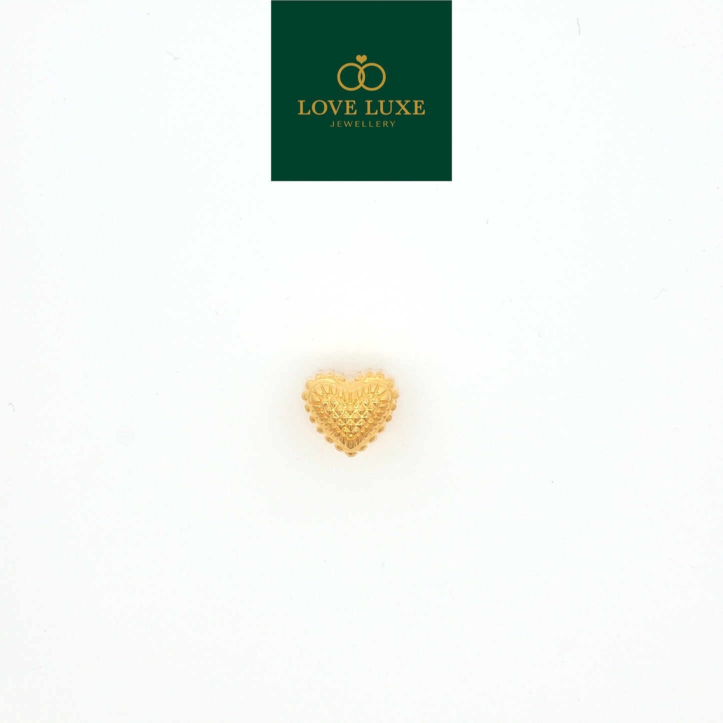 LOVE LUXE Mini Love Gemuk DC Stud Charm | Emas 916/22K
