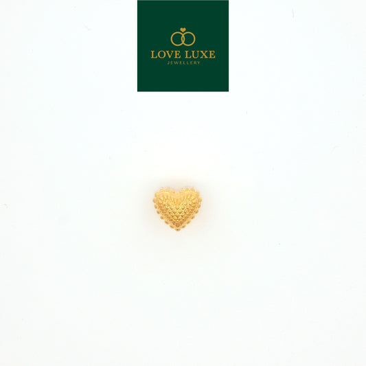 LOVE LUXE Mini Love Gemuk DC Stud Charm | Emas 916/22K