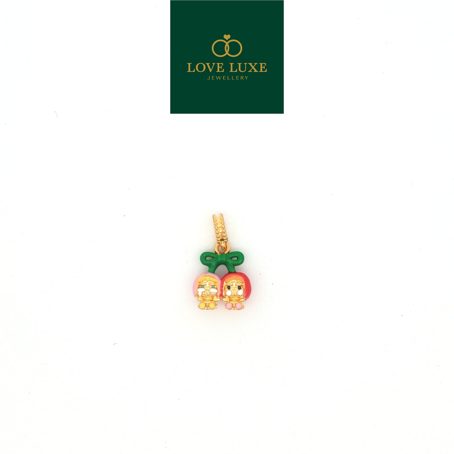 LOVE LUXE Crybaby Hard Gold Pendant | Emas 916/22K