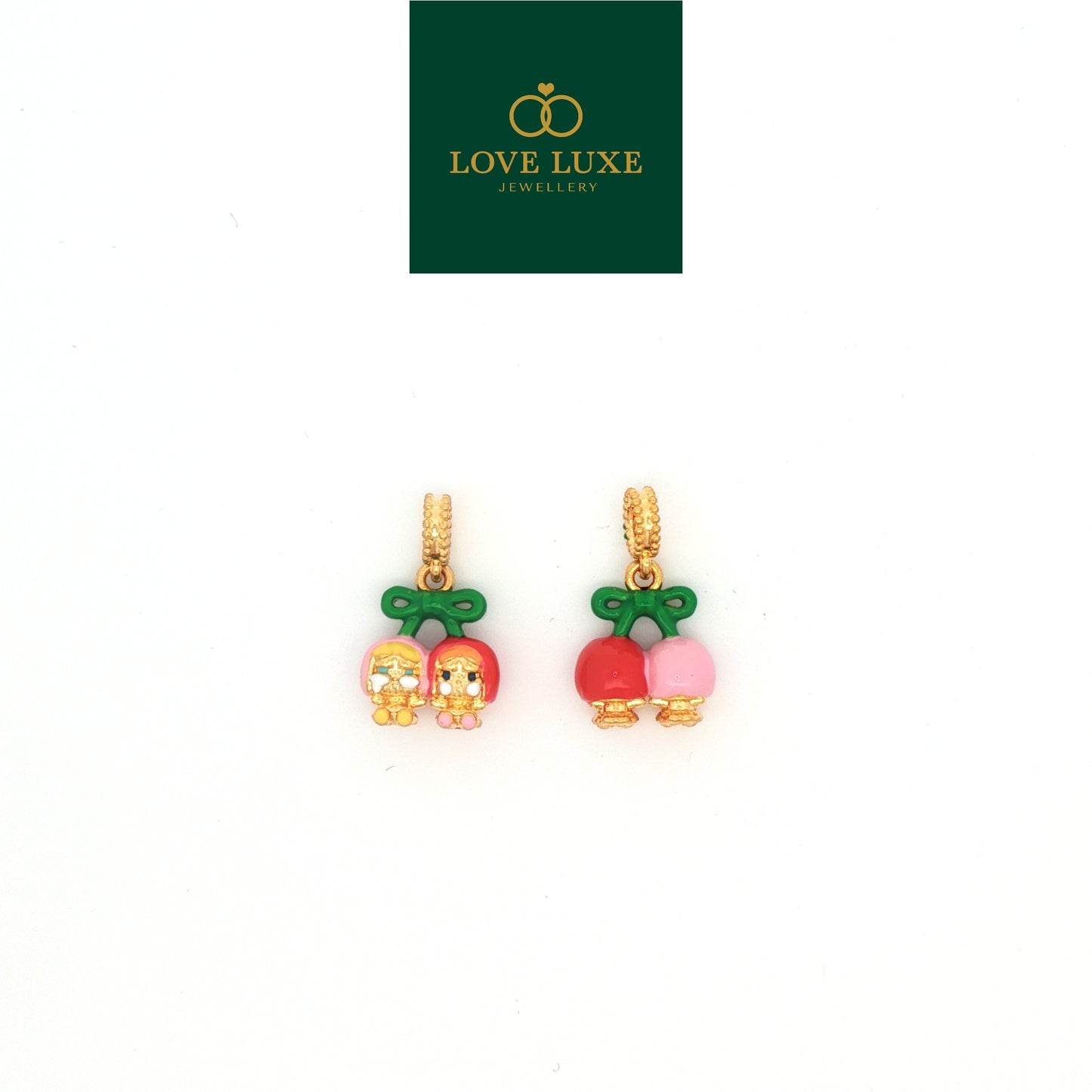 LOVE LUXE Crybaby Hard Gold Pendant | Emas 916/22K