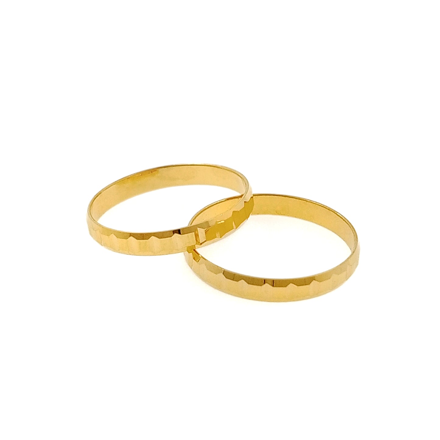 Mosaic Square Petite Band Ring