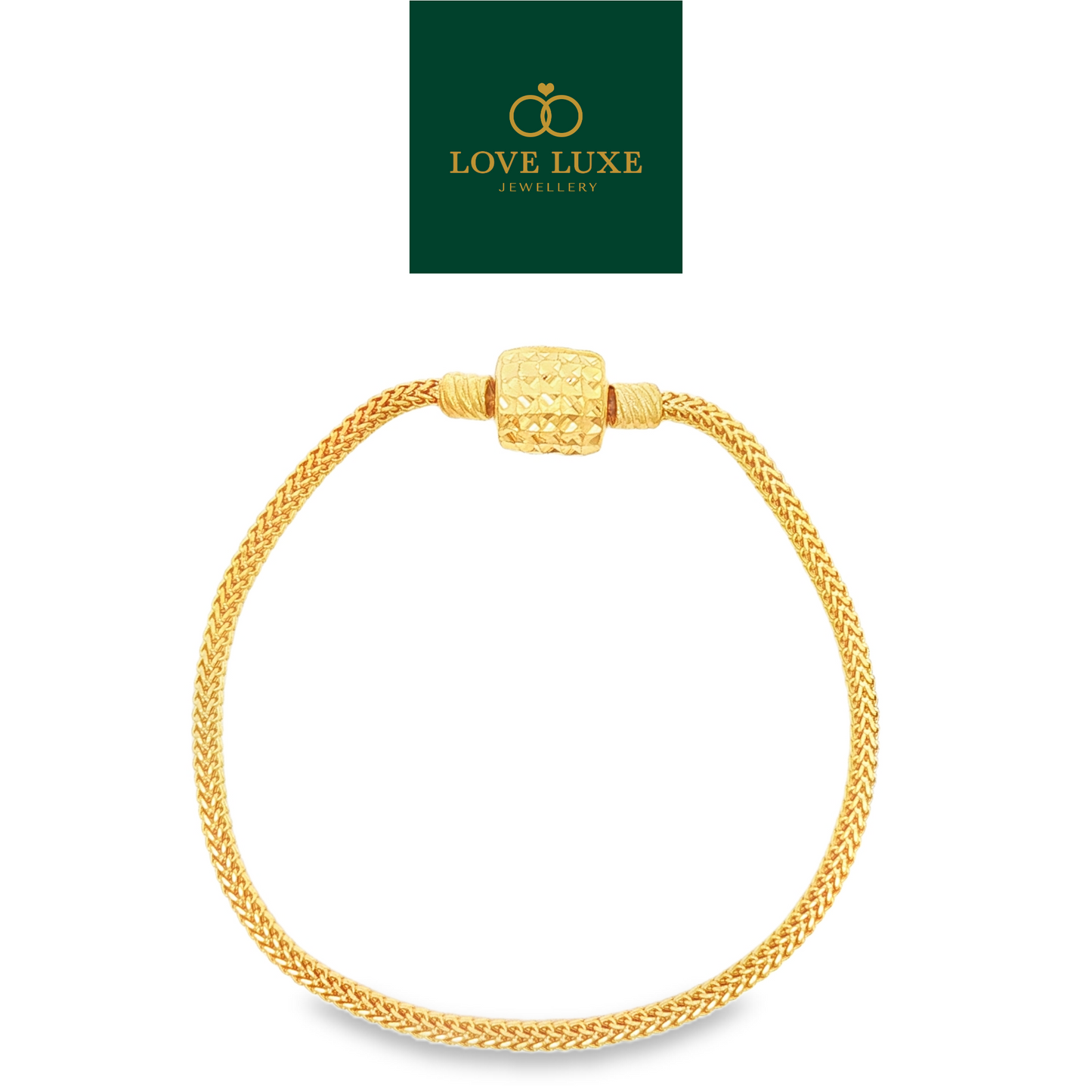 Classic Charm PDR Dragon Chain Bracelet