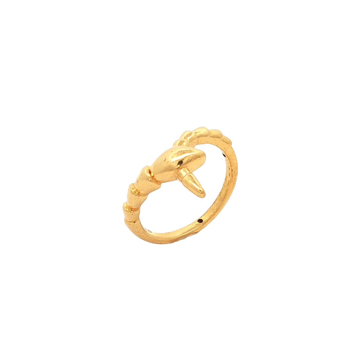 Golden Snake 5D Hard Gold Ring | Emas 916/22K